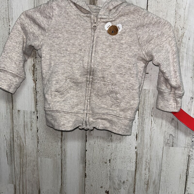 0/3M Beige Koala Jacket, Beige, Size: Boy 0-9m