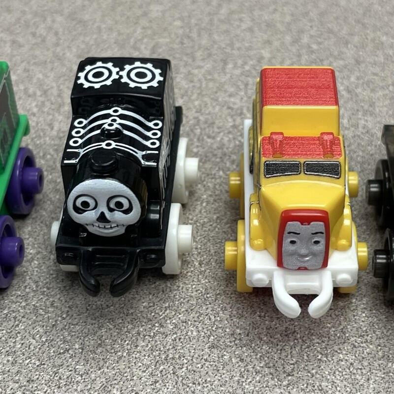 Mini Dc Train Collection, Multi, Size: 4pcs