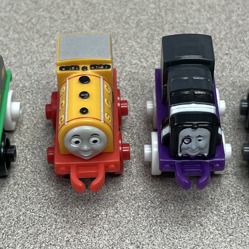 Mini Dc Train Collection, Multi, Size: 4pcs