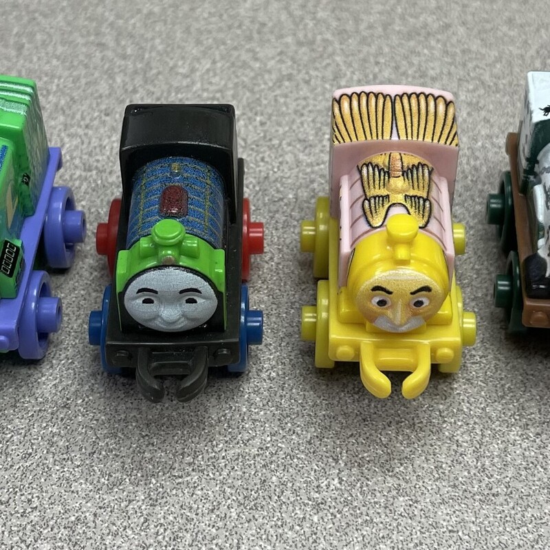 Mini Dc Train Collection, Multi, Size: 4pcs