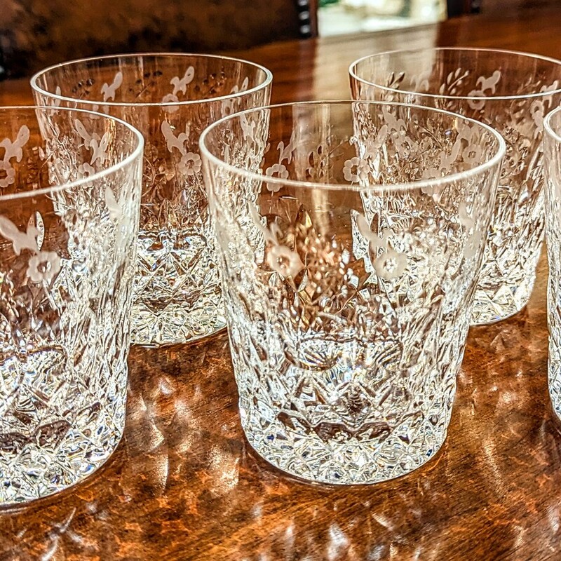 Set of 6 Rogaska Gallia DOF Glasses
Clear, Size: 4x4H