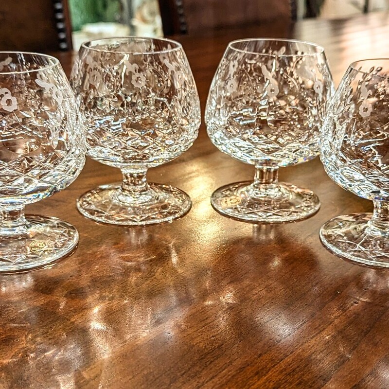 Set of 6 Rogaska Gallia Brandy Glasses
Clear, Size: 3.5x4.5H