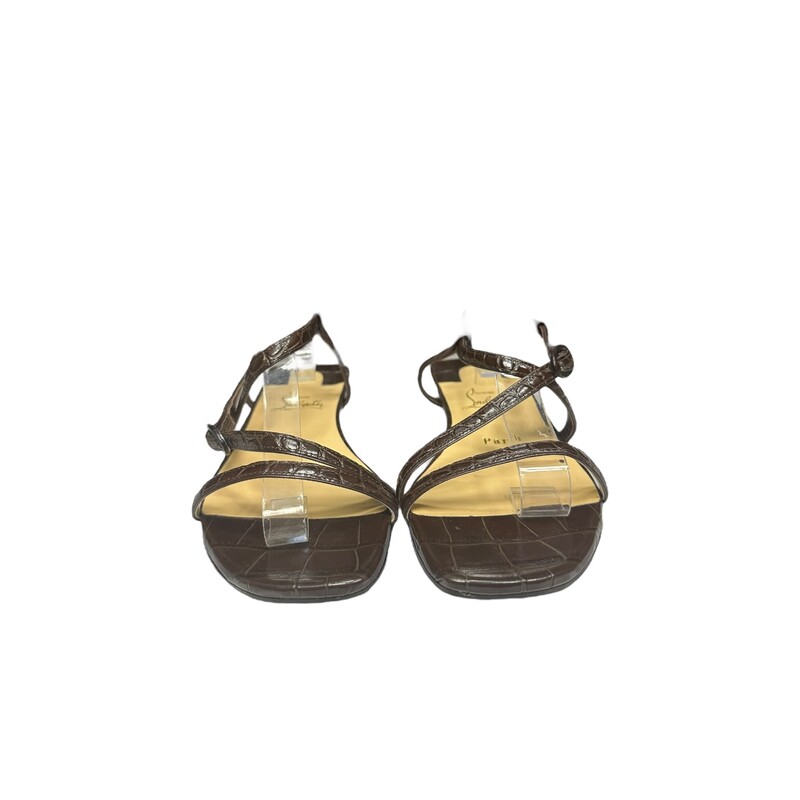 Louboutin Croc Sandals

Brown

Size: 37