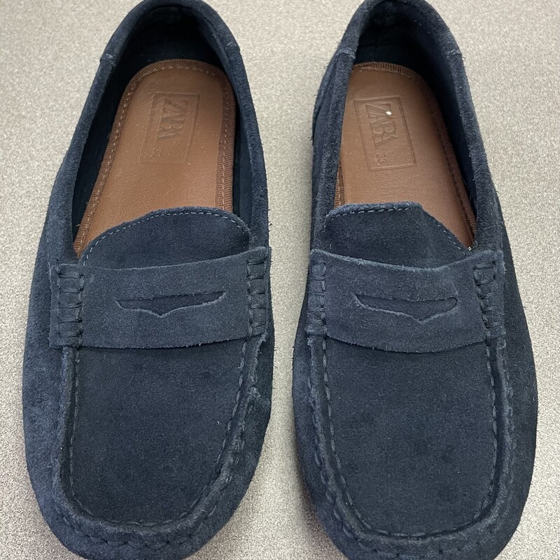 Zara Suede Loafers