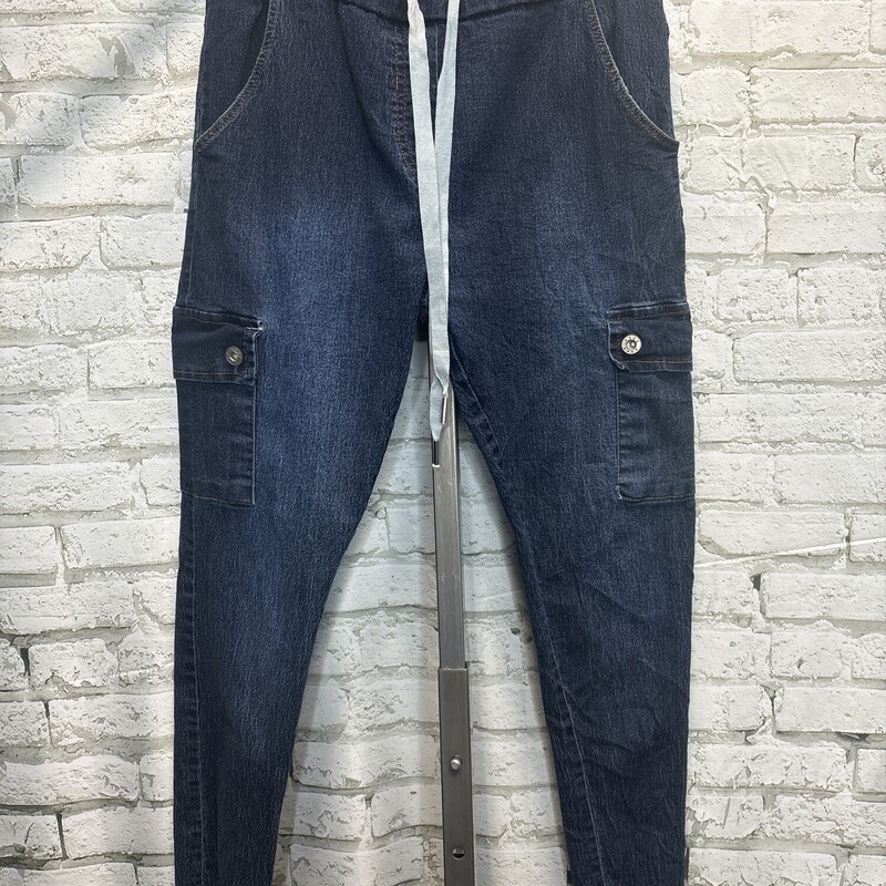 Venti 6, Dk Denim, Size: Small