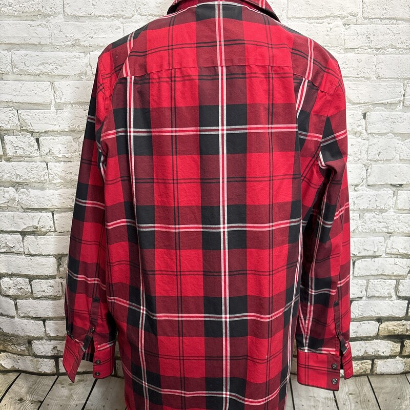 Lands End, Plaid, Size: 14