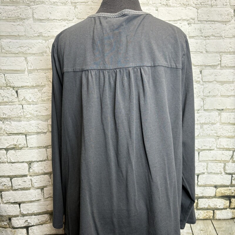 J Jill, Charcoal, Size: 3X