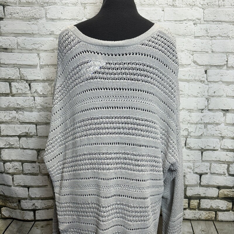 J Jill, Lt Grey, Size: 3X