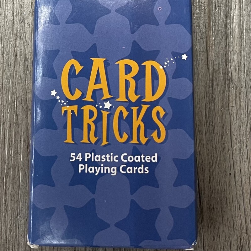 Card Tricks, Blue, Size: Pre-owned