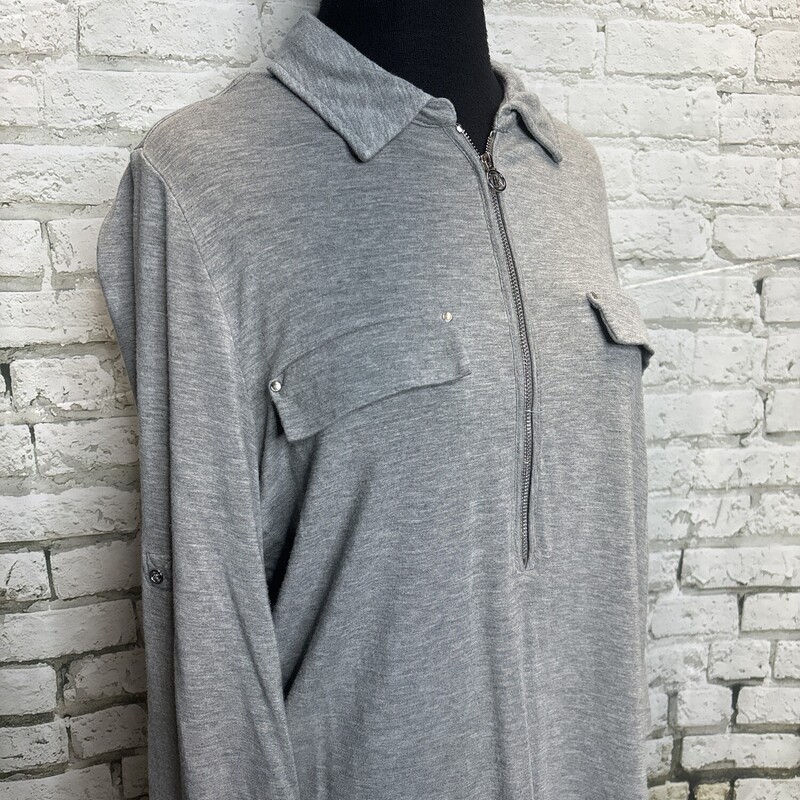 Calvin Klein, Lt Grey, Size: Large