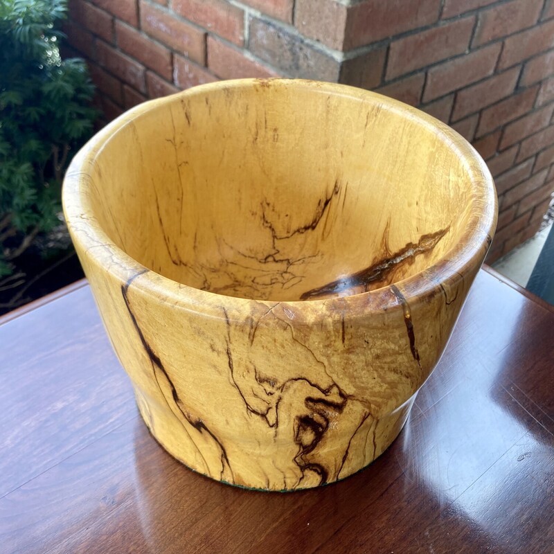 Spalted Turned Bowl