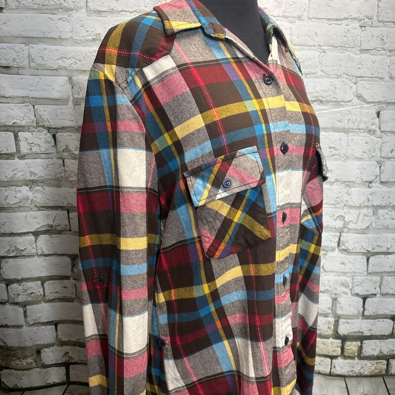 Matchstick, Plaid, Size: X-large