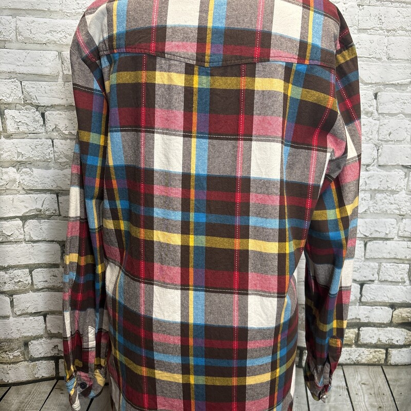 Matchstick, Plaid, Size: X-large