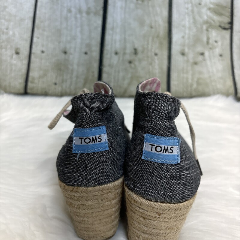 Toms, Denim, Size: 8 1/2