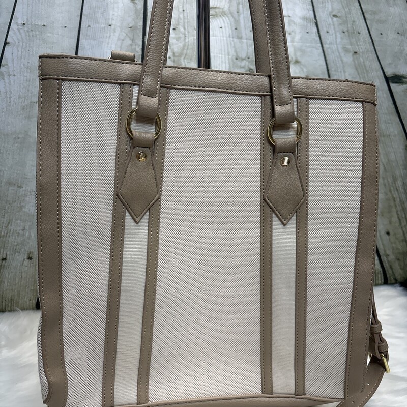 Laundry By Shelli Segal, Tan, Size: Tote Organ