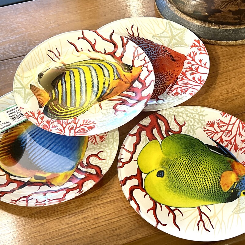 Plates Fish Twos Company