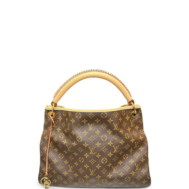 Louis Vuitton Artsy MM Monogram

Dimensions:
18.1 in in width x 12.6 in in height x 9.4 ins in depth

Date Code: Has fadded but entrupy certificate will be provided.

Note: The leather on the bag has been redone by Louis Vuitton.