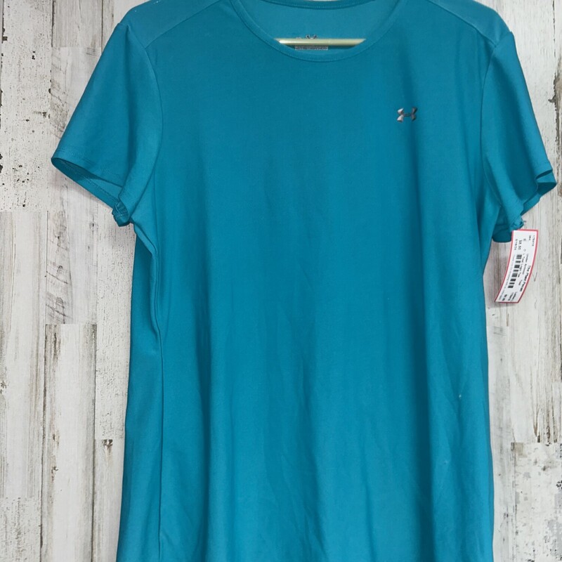 L Teal Logo Tee, Teal, Size: Ladies L