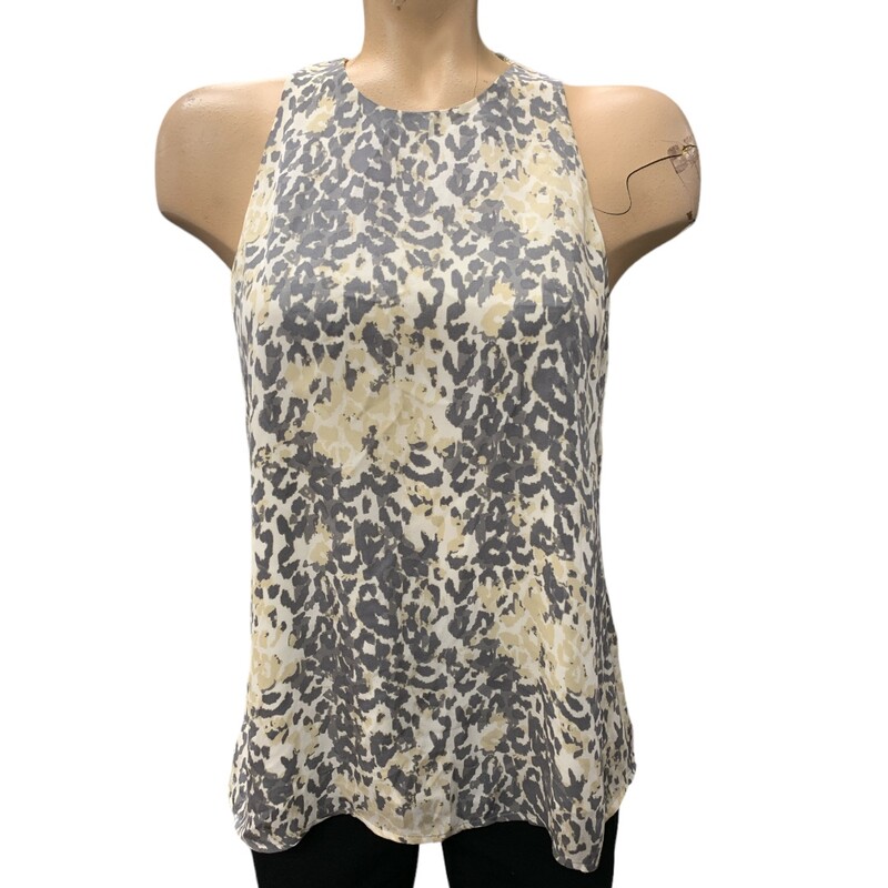 Joie Top, Grey/whi, Size: S