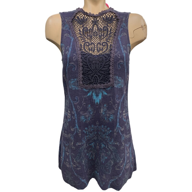 Free People Dress, Blue/grn, Size: Xs