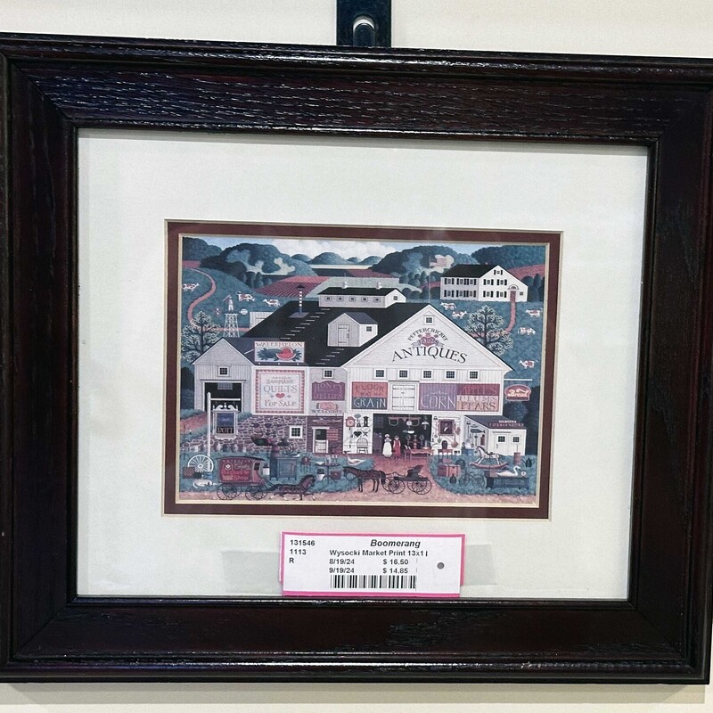 Wysocki Market Print
13 In x 11 In.