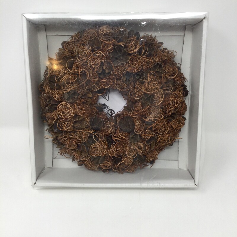 IKEA Natural Wreath,
Brown,
Size: 8.5 X 8.5