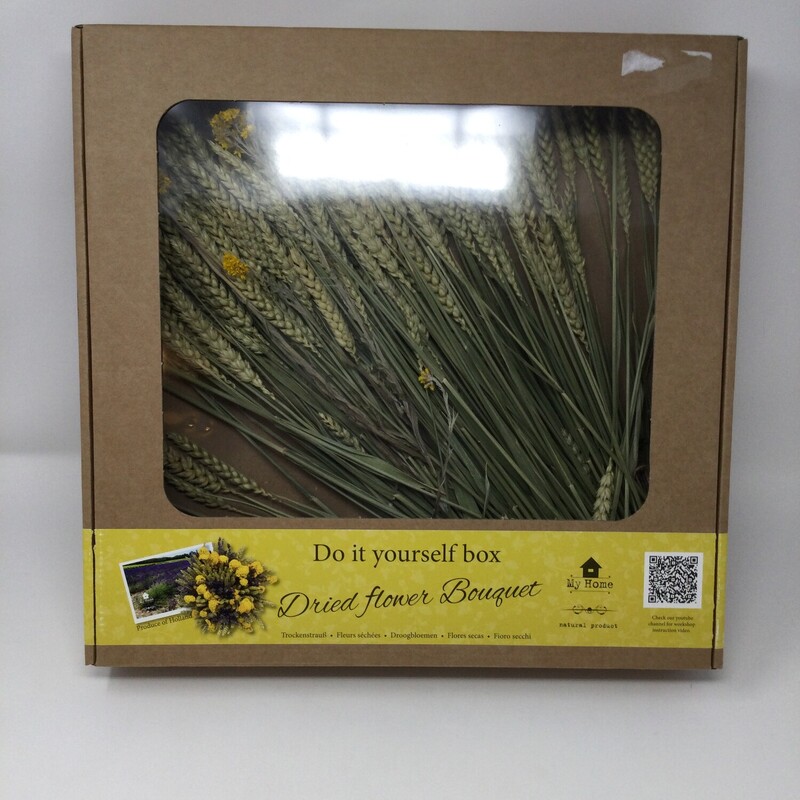 Dried Flower Kit,
Yellow/Brown,
Size: 14.5 X 14 In