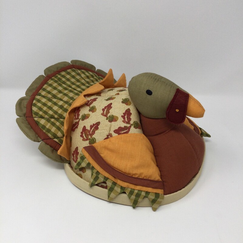 Turkey Pie/Bun Warmer,
Multicoloured,
Size: 7 X 9 In