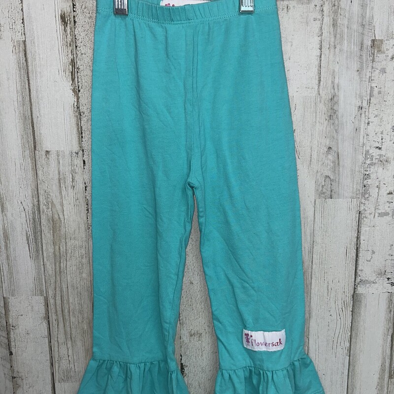 2 Teal Flare Pants