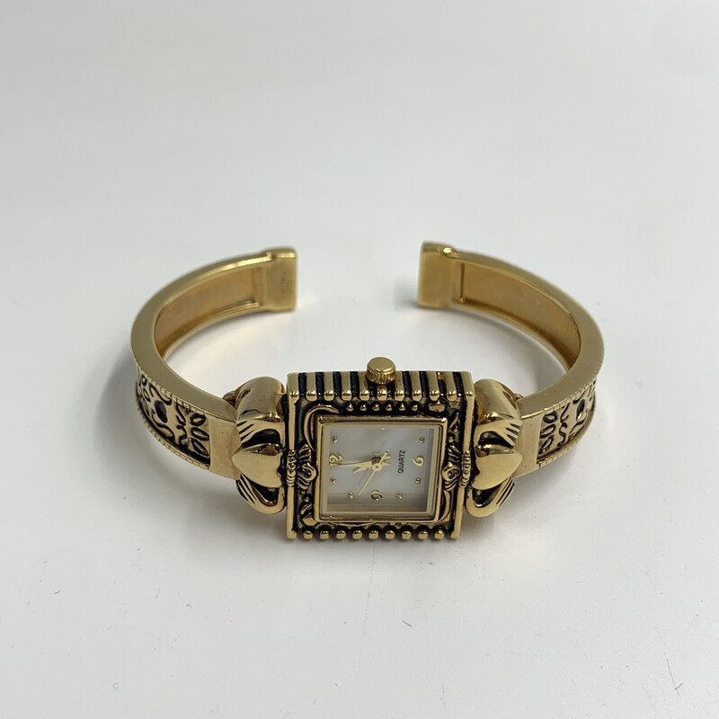 Watch Vintage, Gold, Size: None