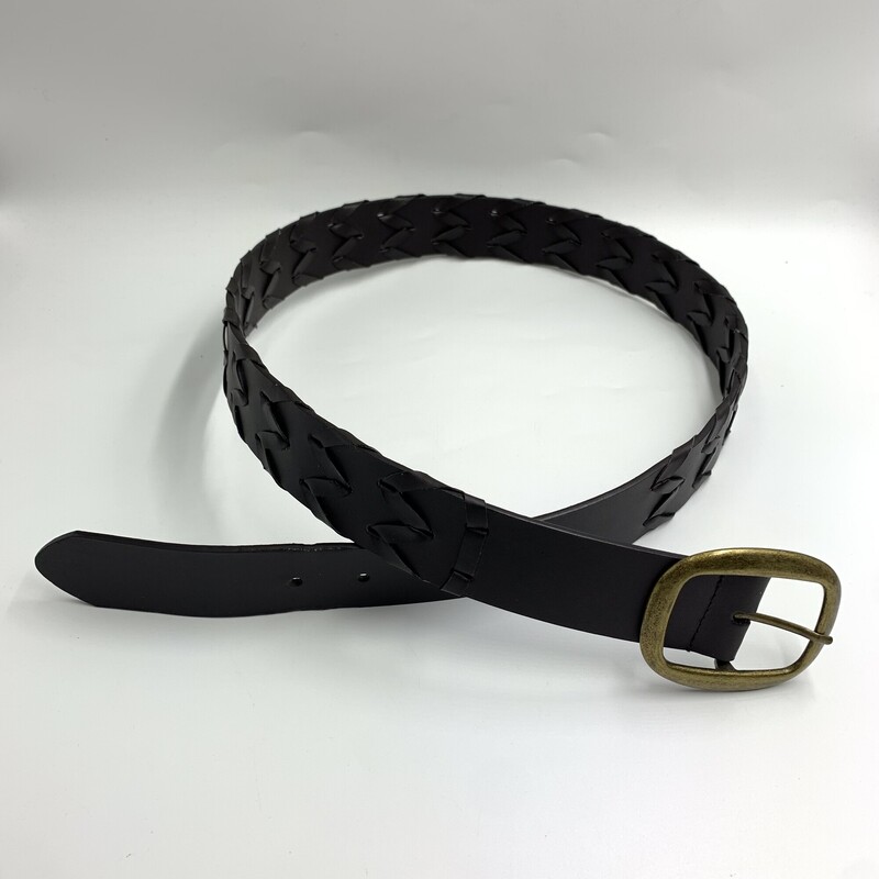 Faded Glory Belt, Black, Size: L