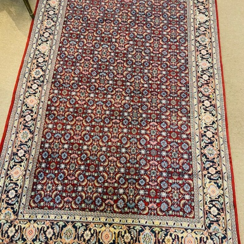 Sedlaks Asian Wool Rug
Red Blue Cream Pink Green
Cream Frnge
Size: 6x9
Purchased at Sedlaks Interiors
Retail $3K