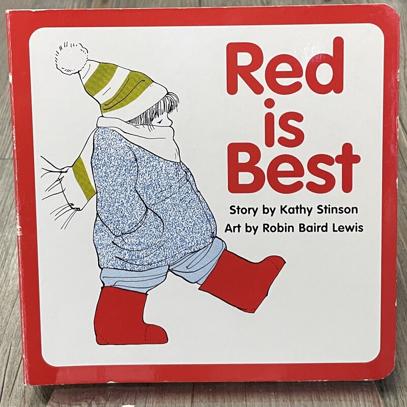 Red Is Best, Multi, Size: Boardbook