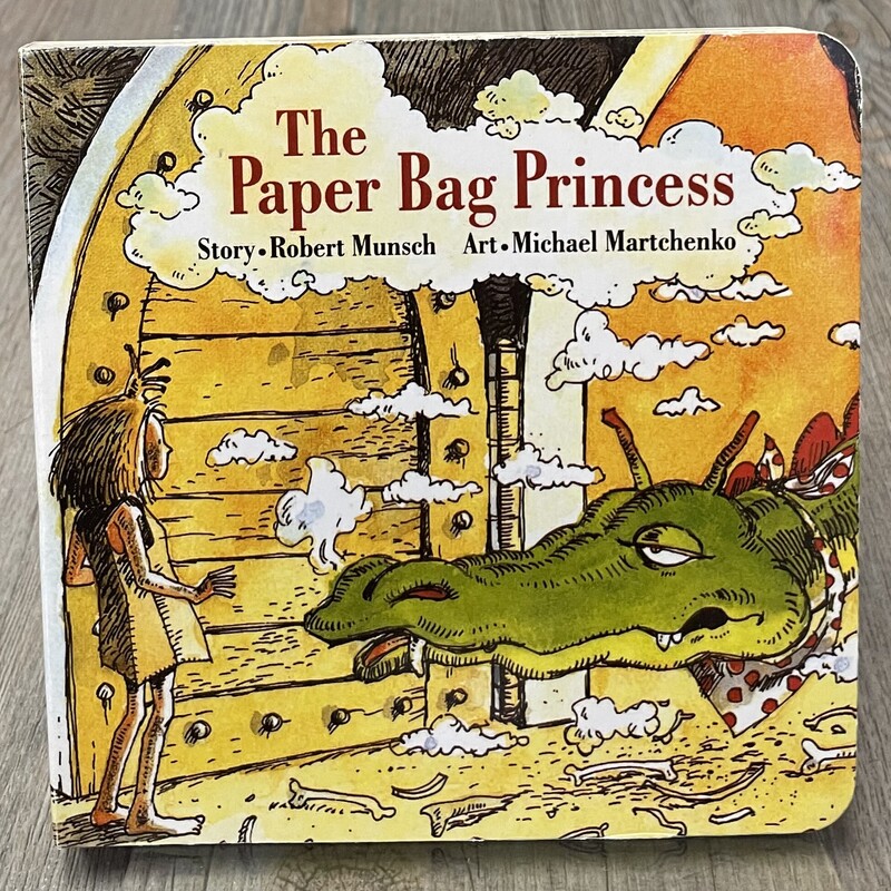 The Paper Bag Princess, Multi, Size: Boardbook