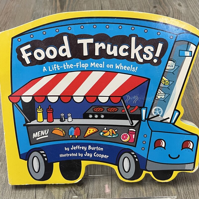 Food Trucks!, Multi, Size: Boardbook