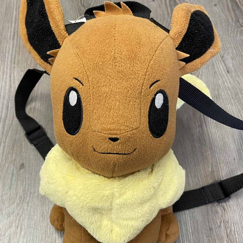 Pokenmon Plushtoy Bakpack, Brown, Size: Pre-owned