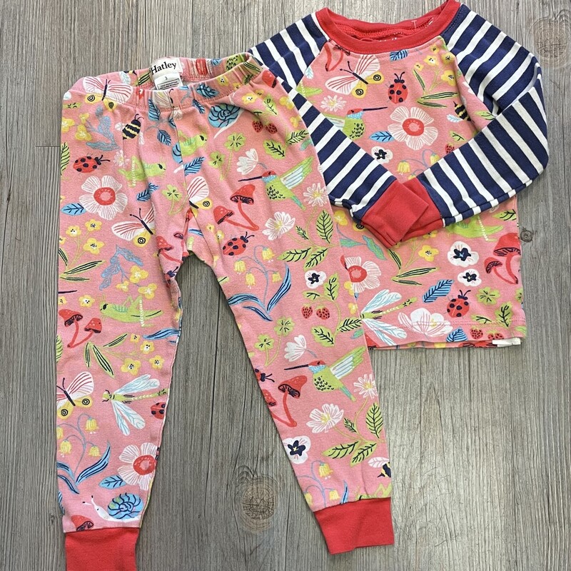 Hatley Pj Set LS, Multi, Size: 3Y