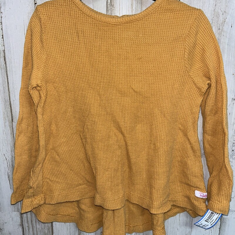 3T Mustard Thermal Top, Yellow, Size: Girl 3T