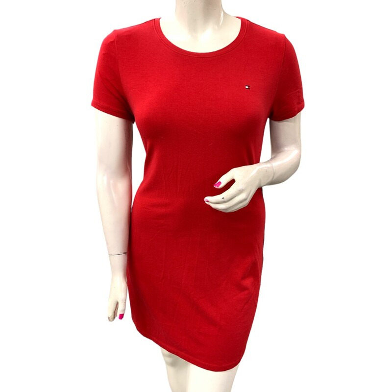 Tommy Hilfiger, Red, Size: L