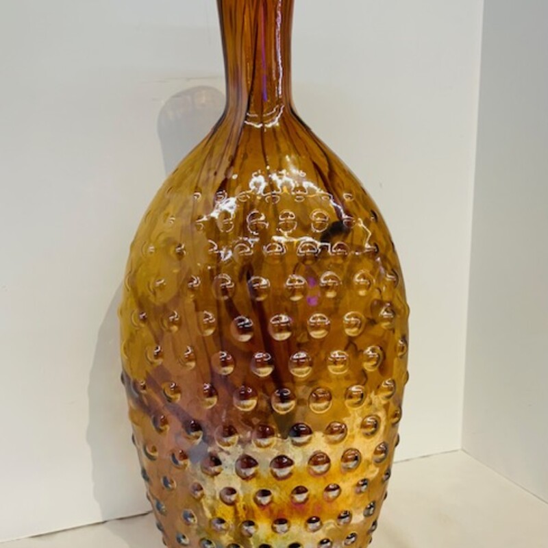 Bubble Glass Large Vase
Orange
Size: 8 x 4 x 17.5H