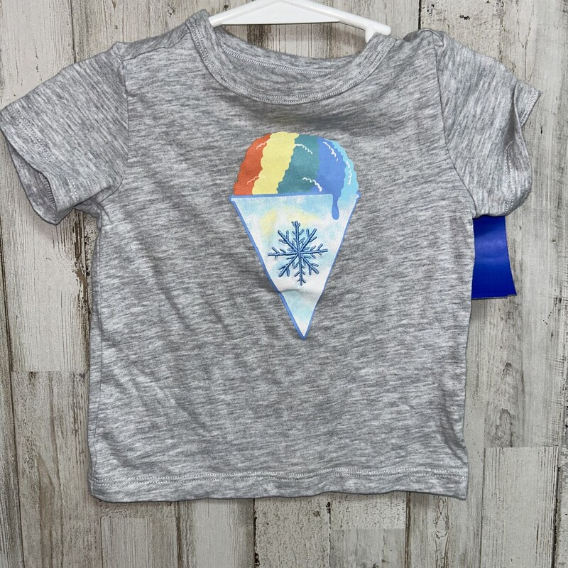 6/9M Grey Snow Cone Tee