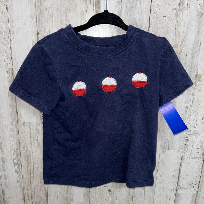 2T Navy Bobber Tee