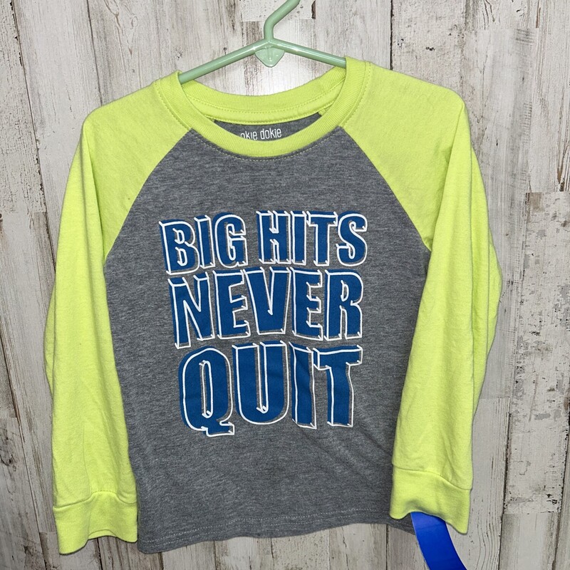 4T Never Quit Raglan Tee