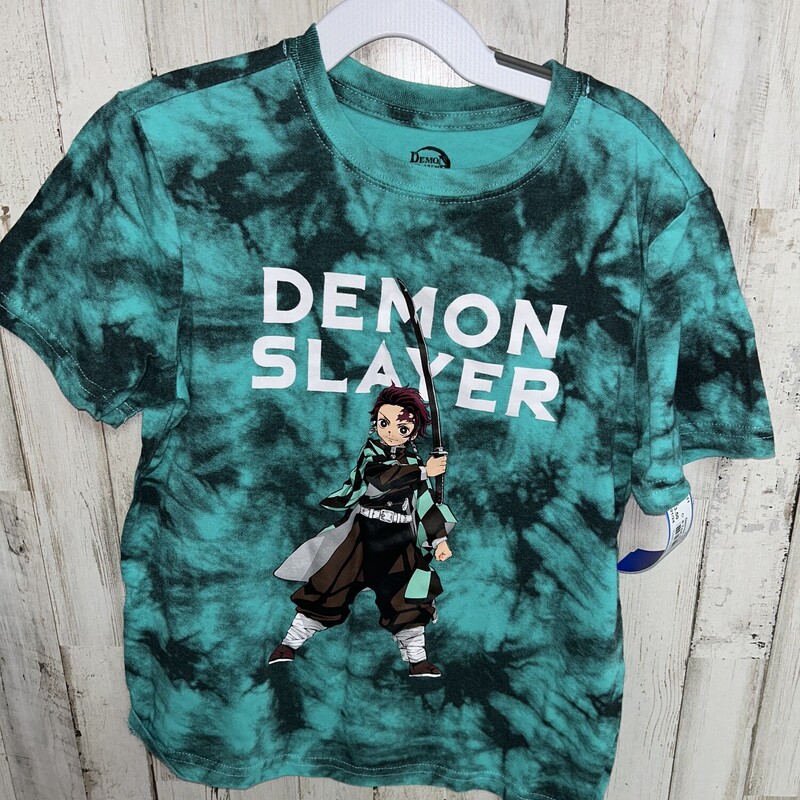 8 Teal Dye Demon Slayer T