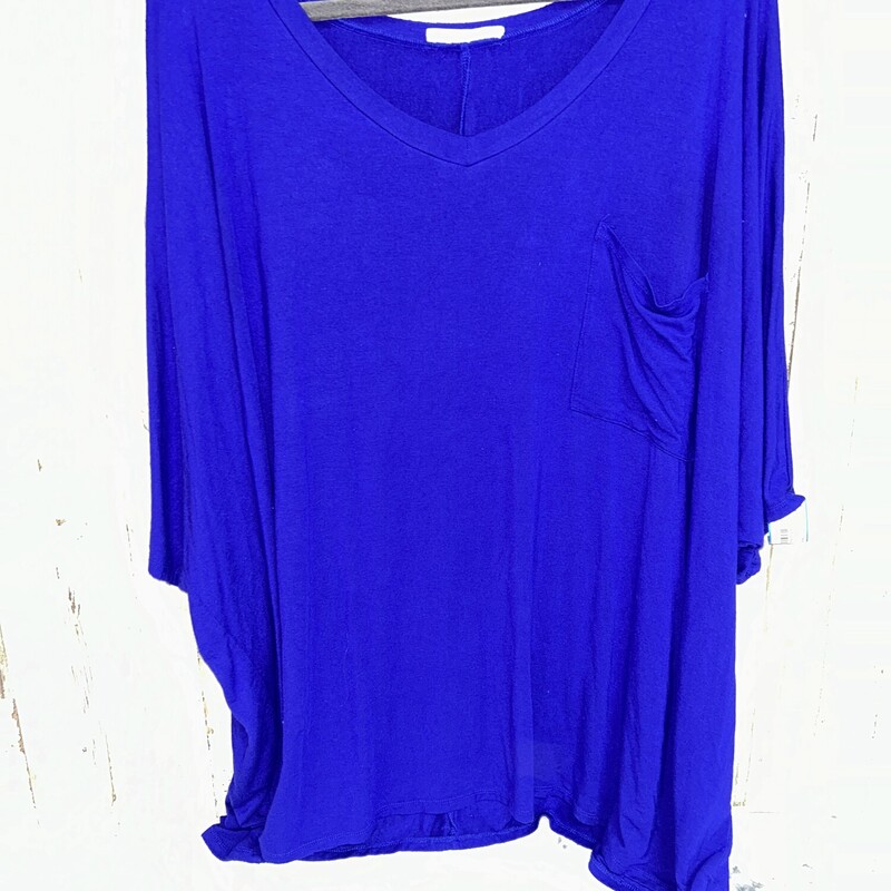 1X Royal Pocket Top