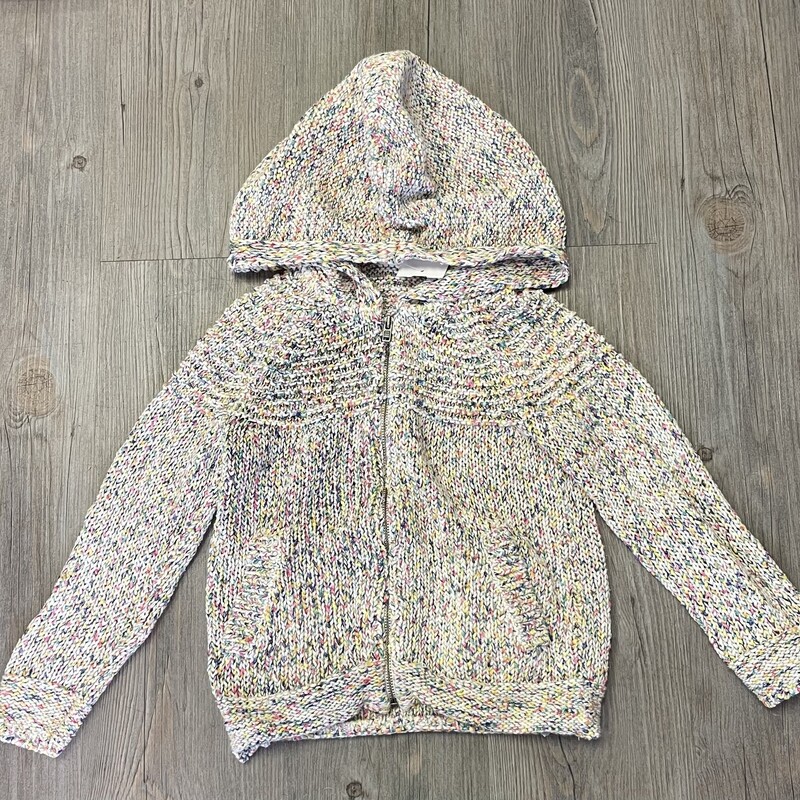 Gap Knit Hooded Sweater, Multi, Size: 4Y