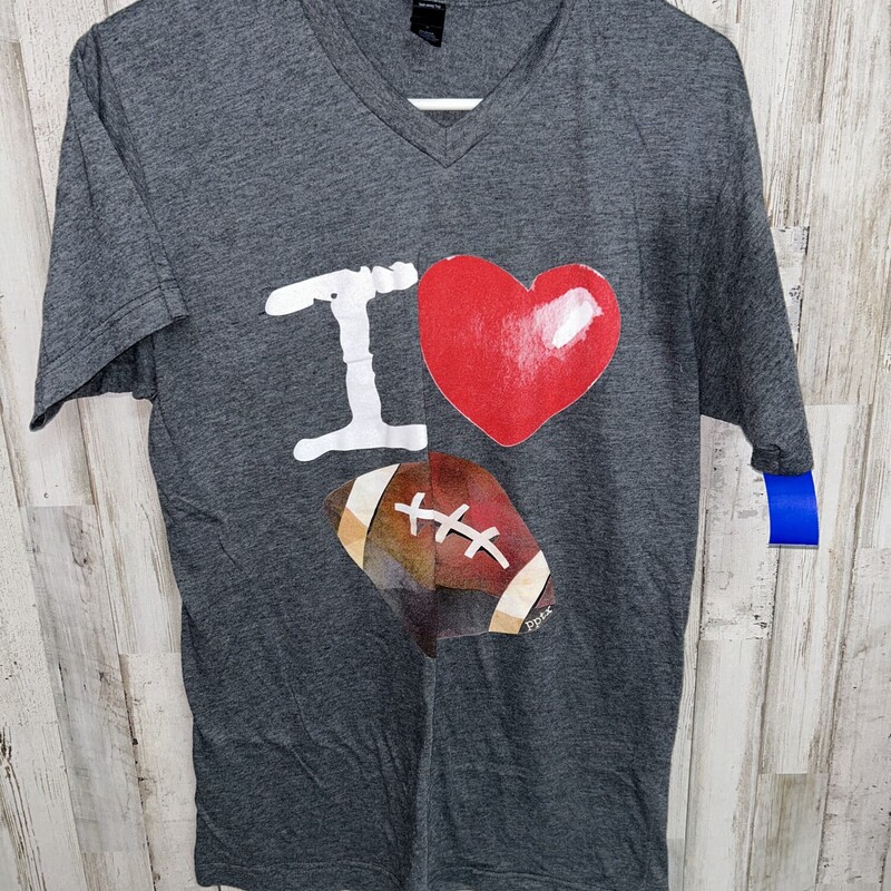 M I Heart Football Tee