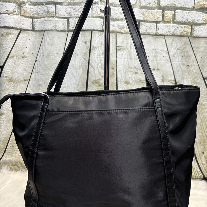 Miss Fong, Black, Size: Zip Tote L