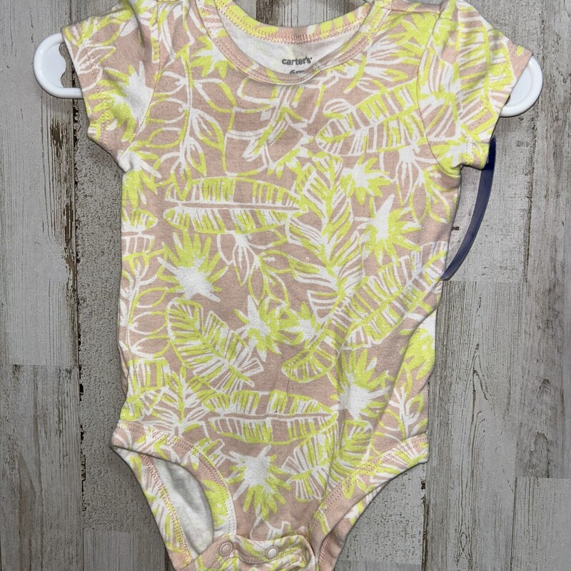 6M Palm Printed Onesie