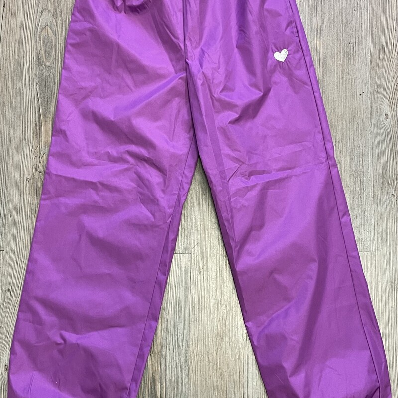 Oshkosh Rain Pants, Purple, Size: 10Y